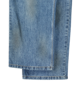 26SS WOMAN DIRTY WASHED WIDE DENIM PANTS