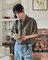 ロイブピッグジッパー半袖Tシャツ