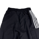 nylon track cargo pants
