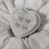 Silver 925 Ribbon earring