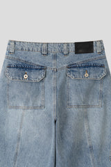 Glide Wide Cargo Denim (3color) (No.1007)