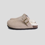 CHUBASCO CANTO FUR BACK STRAP MULE FCC2409 TAUPE