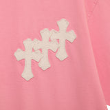 クロスTシャツ- PINK