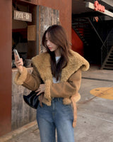 May suede shearling Jacket