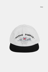 Native embroidery ball cap