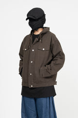 Meto Washing Hooded Jacket