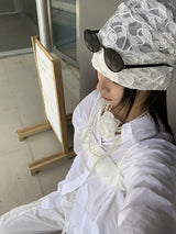 [SUNMI着用] ロング レイヤード パール ネックレス