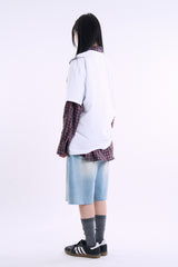 Karaman bermuda cropped denim pants