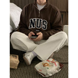 Huke x Nus. half zip-up