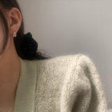 (silver925) ツーラインワンタッチピアス *silver