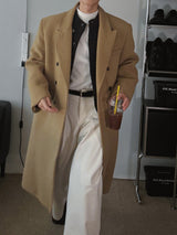 [Premium] ASCLO Wool 70% Double Chester Coat (3color)
