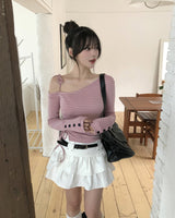 Theo Frill Tiered Skirt