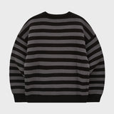 Stripe Puppy グラフィックニット