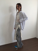 Shoreditch striped shirt (2color)