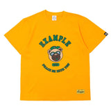 EXAMPLE カレッジBBベア半袖Tシャツ