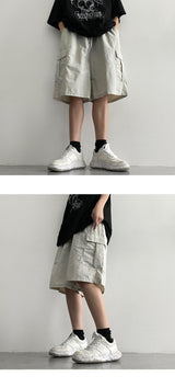 On New Nylon Basket Cargo Shorts