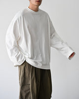 GRM ルーズフィットオーバーサイズロングスリーブTシャツ