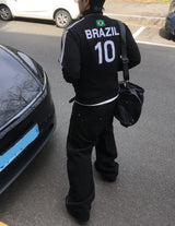 No.1708 brazil ZIP-UP (3color)