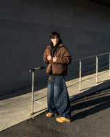El domingo balloon denim pants