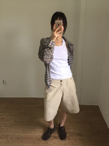 Summer Gauze Check Shirt (2color)