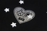 スターパターンラブリークロップTシャツ 232491288
