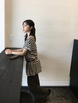 Kitsch Stripe Two-Way Dress (2c)