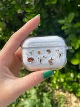 [baby lamb and hot teas in annak airpods clear case]