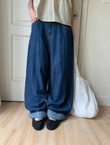 Sma Summer Wide Denim Pants