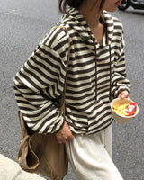 Fiction Stripe Hoodie