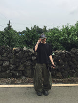 Overcropped Basic Short Sleeve T-Shirt 3C