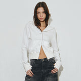 bt hood zip up (white)