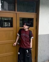 トロピック ヴィンテージ ロールアップ ショートスリーブTシャツ
