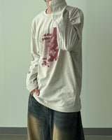 Artwork Printed Long Sleeve Tee