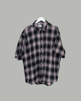 Swallow short-sleeved check shirt