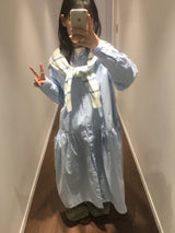 Le Martin shirt dress (3color)