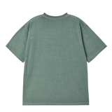 25SS シンプルロゴピグメントショートスリーブTシャツ ライトグリーン