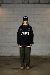 ARI LONG SLEEVE JERSEY T-SHIRT / BLACK