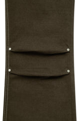 2 stitch pants [brown]