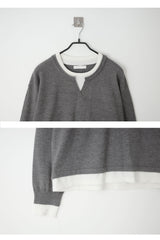 レイヤードダブルニット