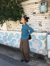 Vermel pleated skirt pants (2color)