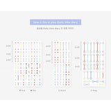 Highlight hour sticker (5 types SET)