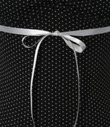 Rei Polka Dot Ribbon Scarf Blouse