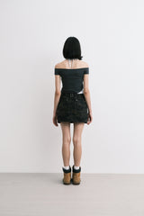 agクロスTシャツ (dark grey)