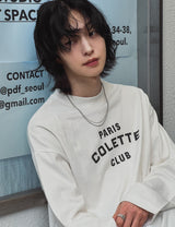 コレットプリントオーバーロングスリーブTシャツ