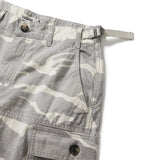 Wanderer cargo bermuda pants / Stone camo