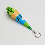 green apple icecream keyring