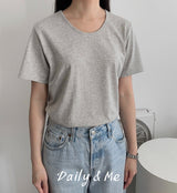 Basic Cotton Plain (6colors)