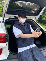 Semi crop hood vest