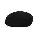 VA Curved Logo Easy Fit Newsboy Cap / Black