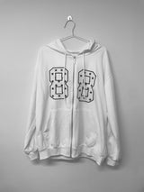 flag star hoodie zip-up(3 color)